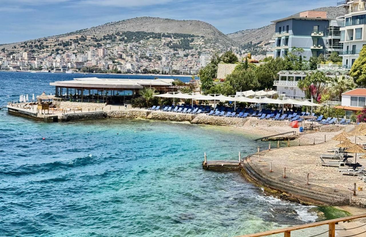 Viola Sea View Penthouse Apartment Sarande Exterior photo